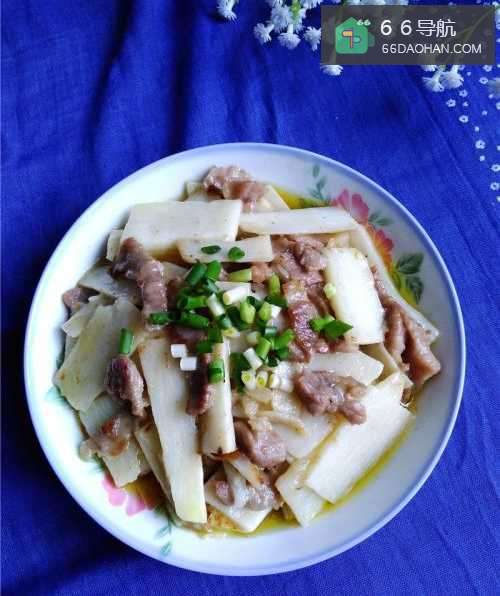山药肉片——美味家常菜