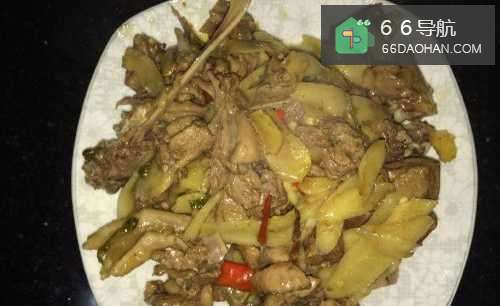 子姜炒鸭怎么做