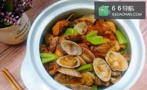 花蛤鸡肉煲的做法