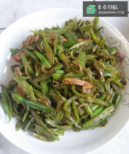 炒扁豆角的家常做法