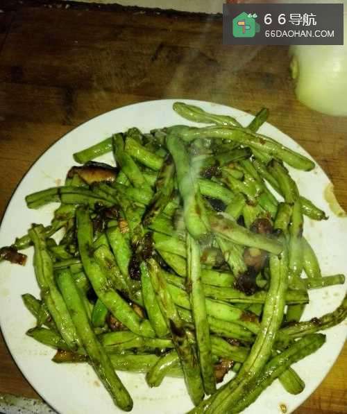 素烧豆角香菇