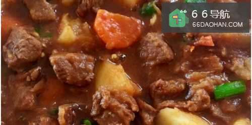 独家秘制红烧牛肉土豆