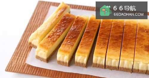 治愈系甜品——乳酪蛋糕条