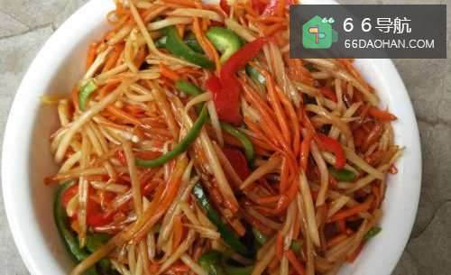 农家爆炒小三丝