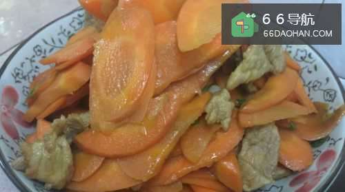 胡萝卜烧肉如何做?