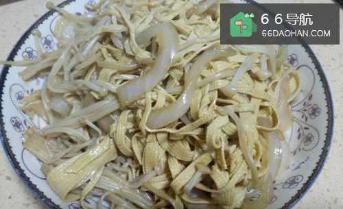 千张炒金针菇怎么做?