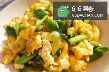 蒜苗炒鸡蛋的家常做法