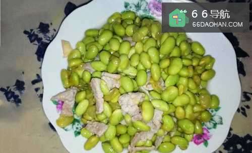 怎么样做家常菜毛豆炒肉