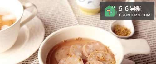 糯米甜藕的做法