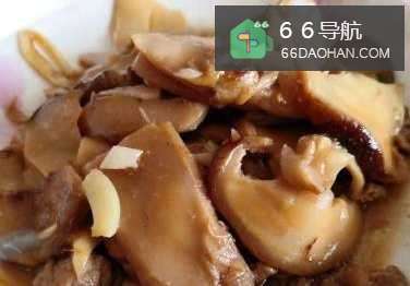 松茸炒肉的做法步骤