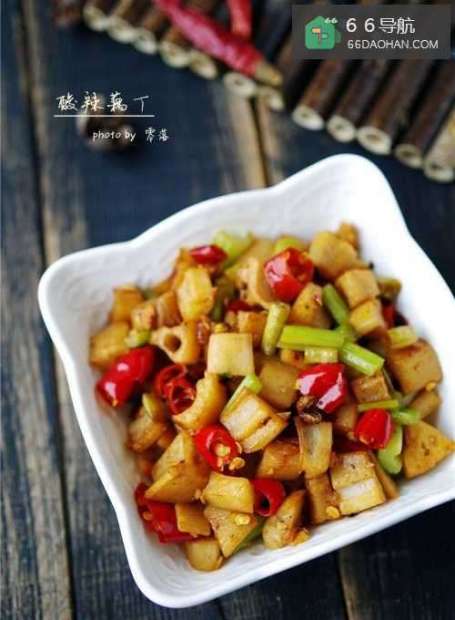 【爽口开胃菜】酸辣藕丁