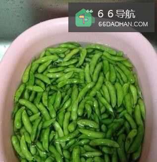 美味小吃——啤酒盐水毛豆