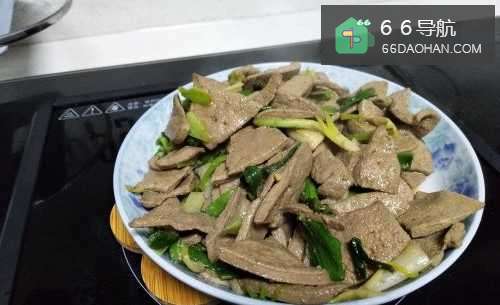 爆炒猪肝的做法图解