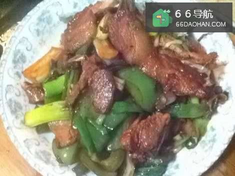 肉炒蒜椒的做法