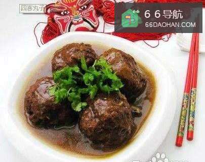 家常菜四喜丸子的制作教程
