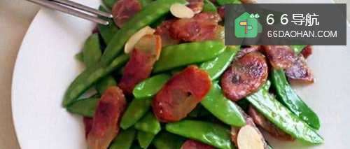 如何制作荷兰豆炒腊肠
