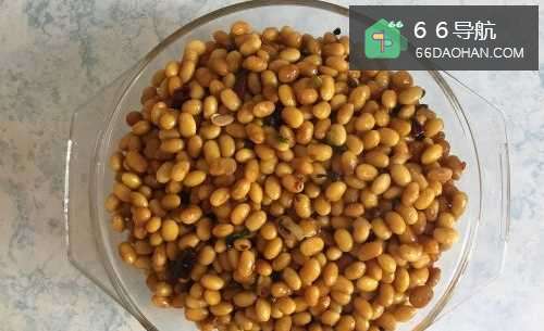 炒黄豆的做法