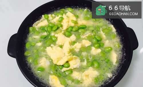 毛豆鸡蛋汤的做法——毛豆怎么做好吃?