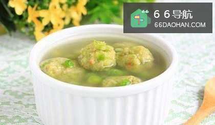 海鲜美食：虾丸豌豆汤做法