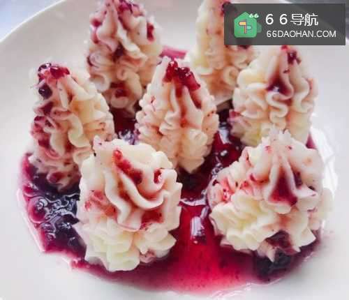 超级简单的蓝莓山药