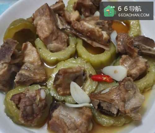 排骨与苦瓜的简单做法