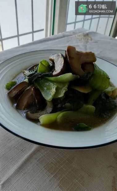 香菇油菜的做法