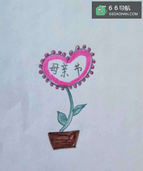 母亲节画怎么画