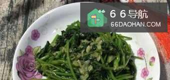 蒜蓉蕃薯叶的做法步骤