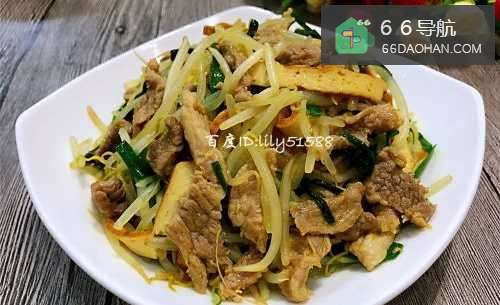 豆芽炒瘦肉怎么做好吃
