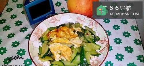 家常鸡蛋炒黄瓜的做法