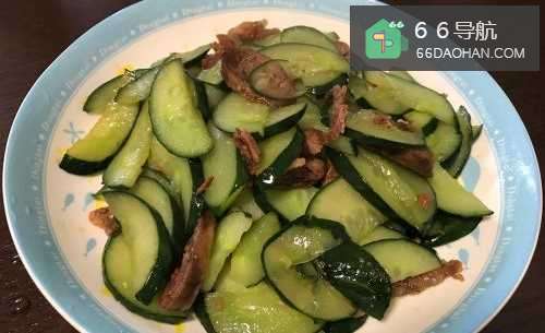 黄瓜炒腊肠的简易做法