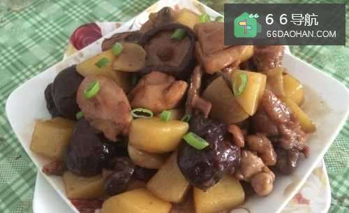 香菇土豆鸡腿