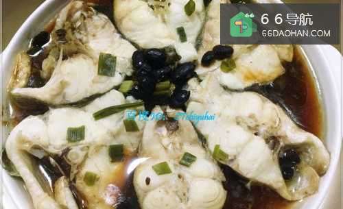 家常菜系清蒸豆鼓鲈鱼块
