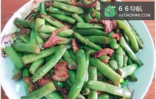 家常菜之四季豆炒五花肉