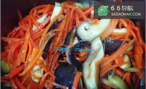 家常菜系胡萝卜香菇丝