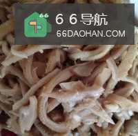 家常菜●腐竹拌肚丝