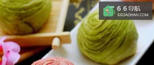 双色螺纹蛋黄酥