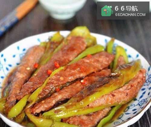 虎皮尖椒酿肉