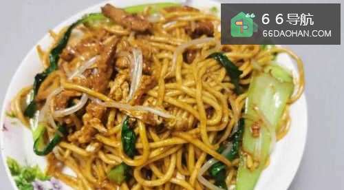 肉丝炒面最好吃的做法,入口回味香。