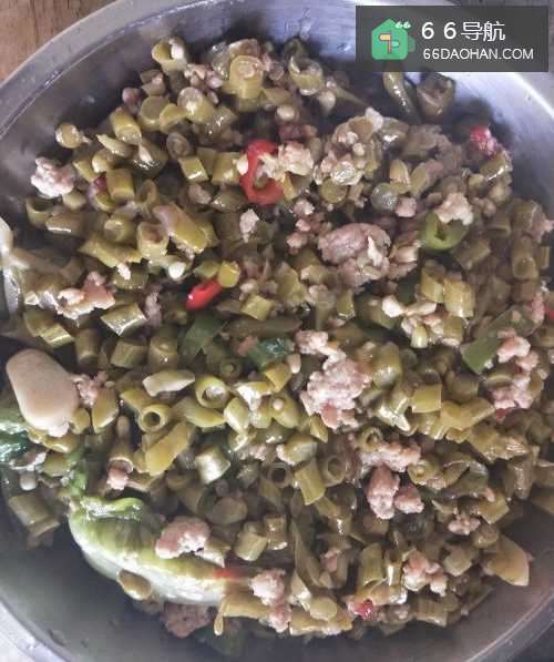 怎么做肉沫酸豆角?