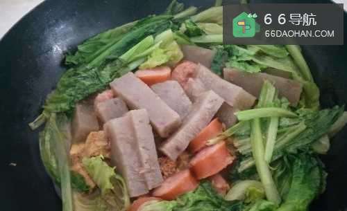 家常菜之肉糕炖菜