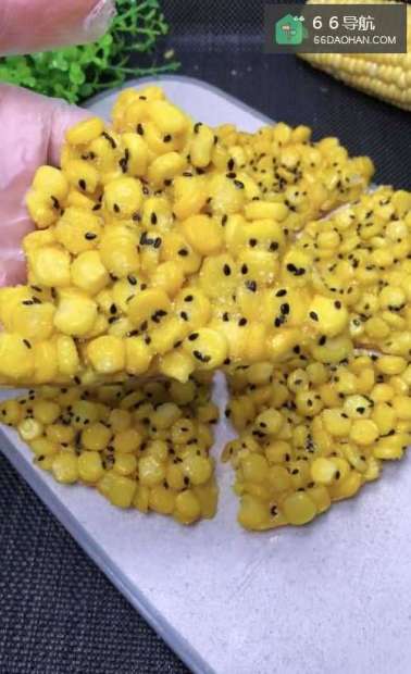 奶香黄金玉米烙的做法
