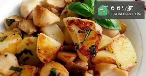 椒盐洋芋杏鲍菇的做法