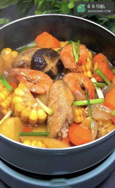 鸡翅虾煲的懒人做法