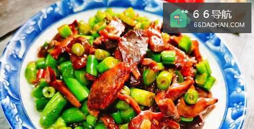 龙豆炒卤鸡胗怎么做好吃?