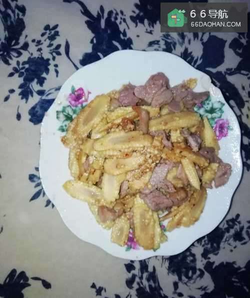 怎么样做简单的家常菜小玉米炒肉片