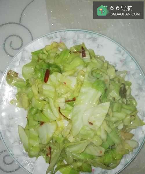 包菜的家常炒法