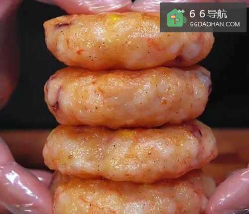鱿鱼虾仁饼的做法