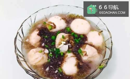 紫菜鱼丸汤的做法——夏天喝什么汤好?