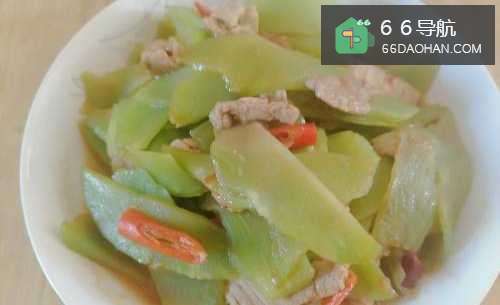 莴笋炒肉的做法